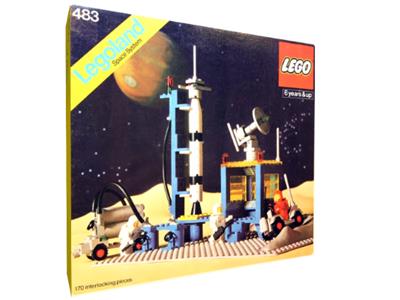 LEGO® Space 483 Alpha-1 Rocket Base Building Kit
