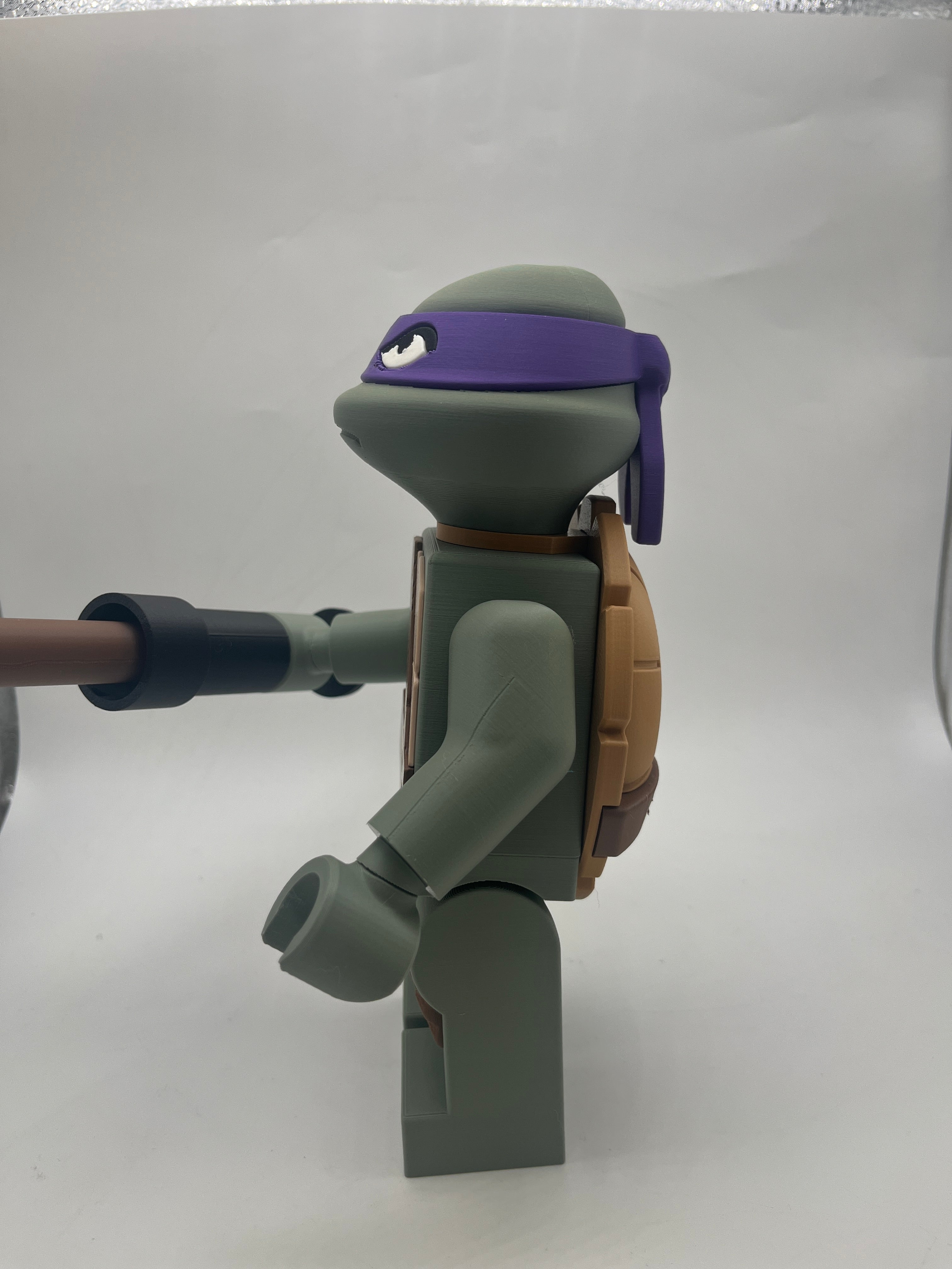 LEGO-inspired TMNT Donatello Display Figure Collectible