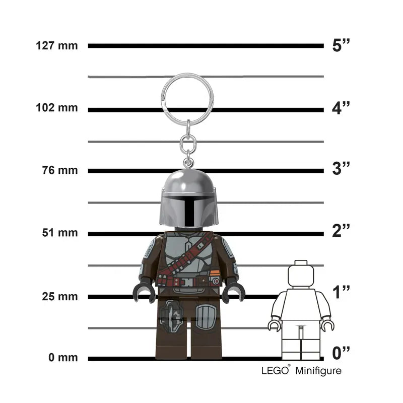 LEGO® Keychain – Star Wars The Mandalorian Season 2 Key Light - Din Djarin Mando