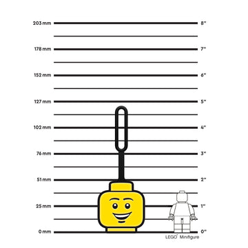 LEGO® Bag Tag Boy Face – Backpack, Luggage, and Travel Accessory
