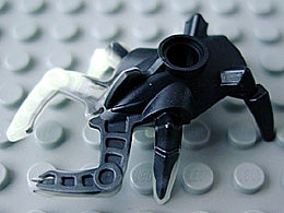 Preowned LEGO® Minifigure – BIONICLE 51991e1 Bionicle Mini - Visorak Suukorak (Glow in the Dark Right Side) (4282