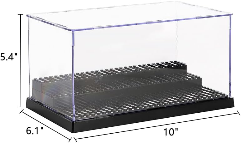 3 Level Mini Figure Display Case - Black