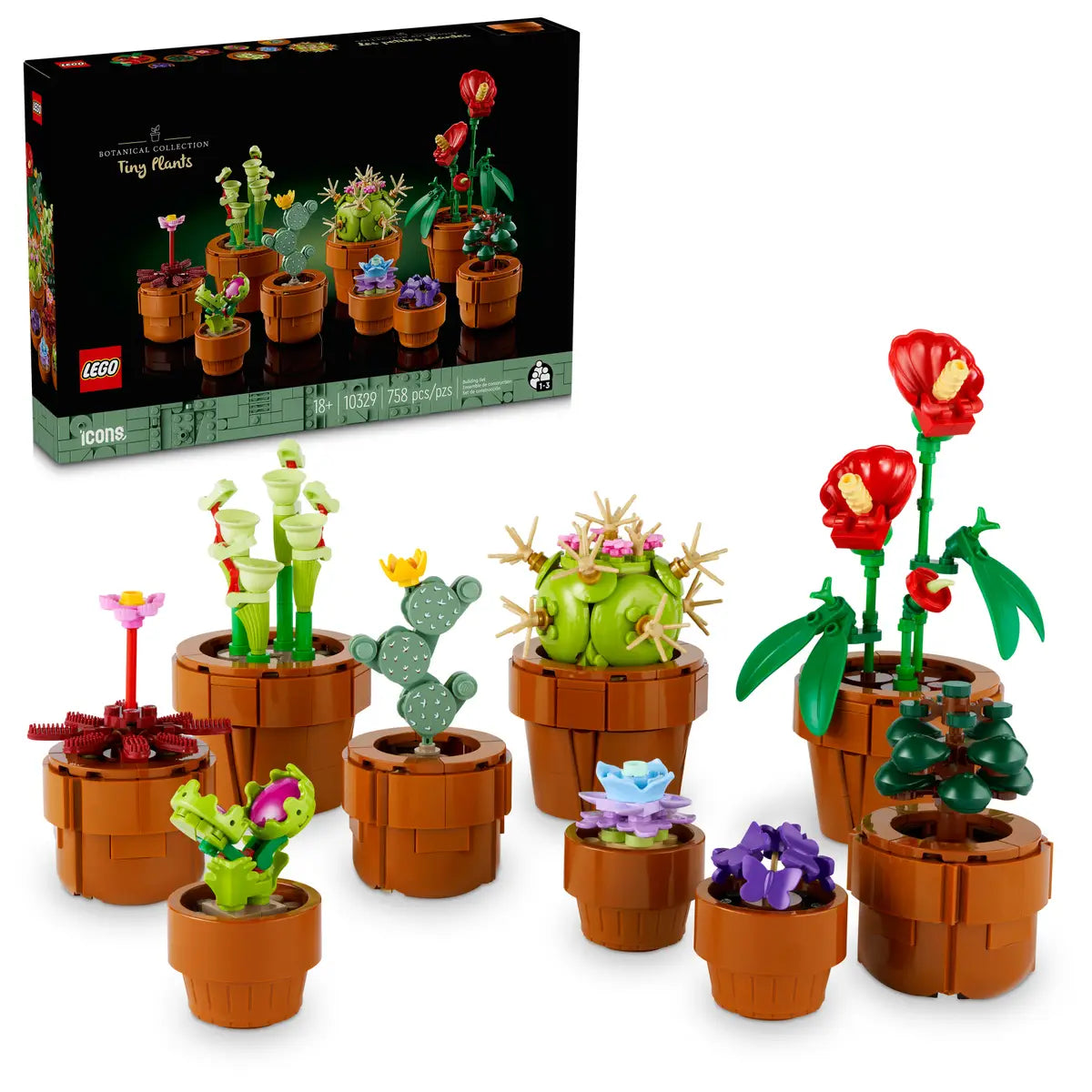 LEGO® Creator 10329 Tiny Plants Building Kit