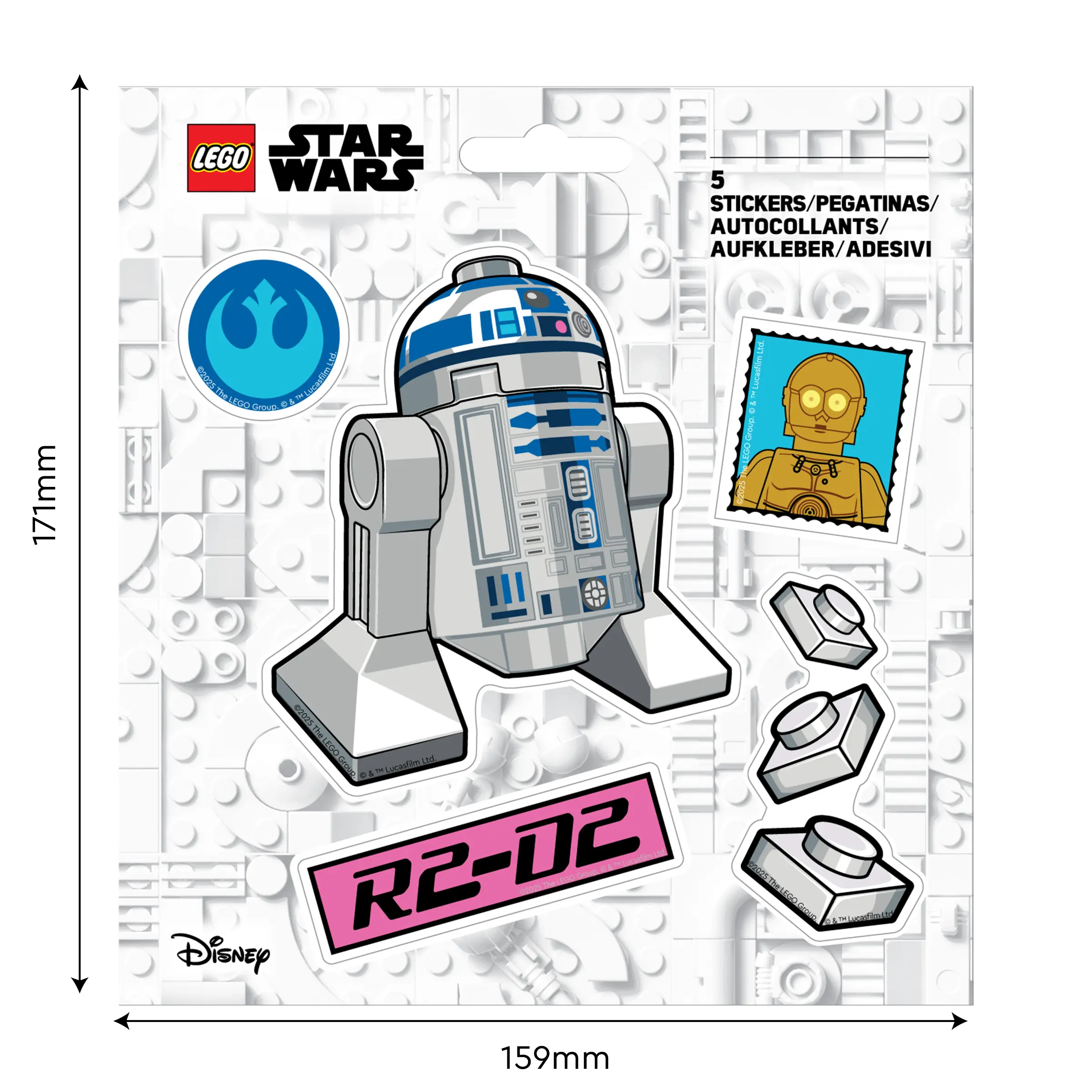 LEGO® Star Wars™ Sticker - R2-D2™ (53762)