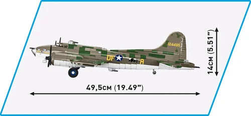 COBI™ EXECUTIVE EDITION Boeing B-17F Flying Fortress "Memphis Belle" : Set #5749