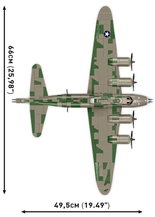 COBI™ EXECUTIVE EDITION Boeing B-17F Flying Fortress "Memphis Belle" : Set #5749