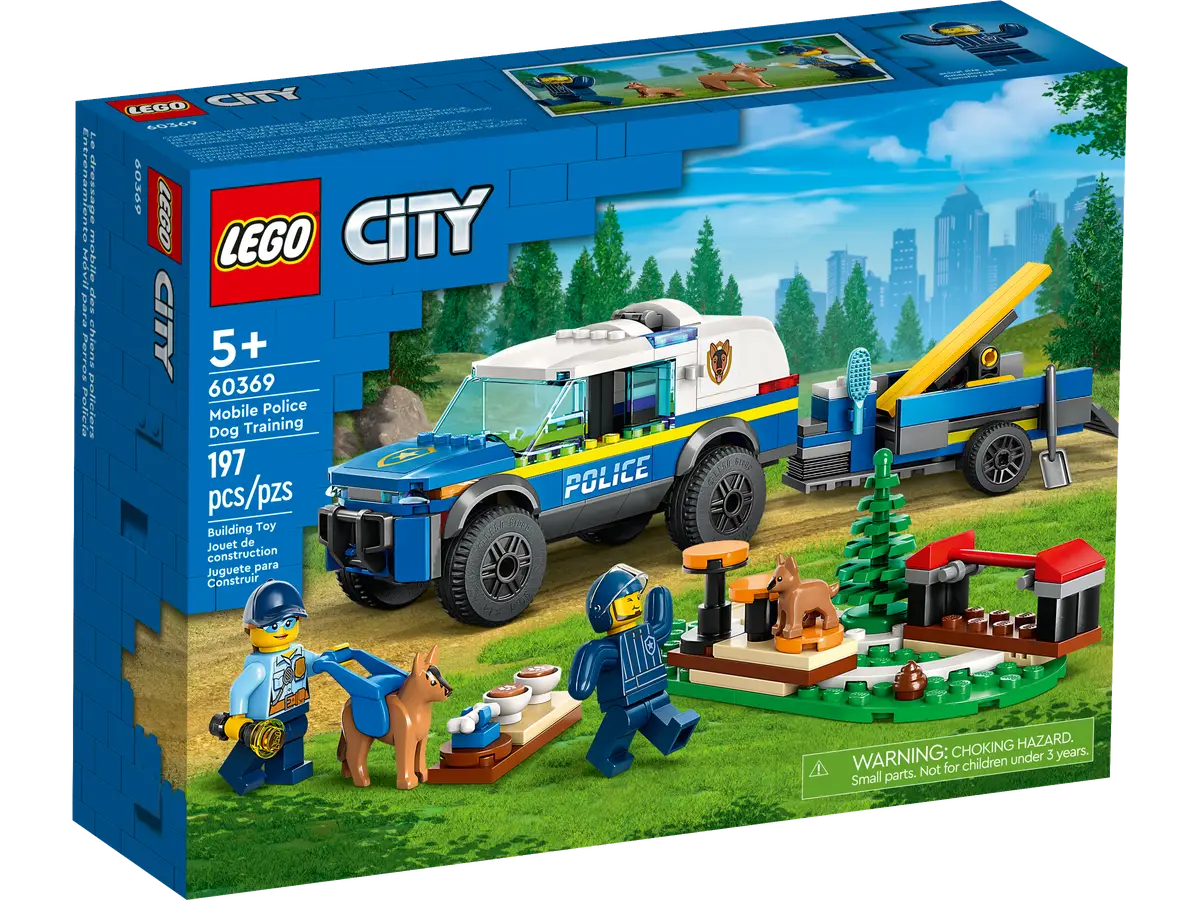 LEGO® Town 60369 - Mobile Police Dog Preowned Building Kit