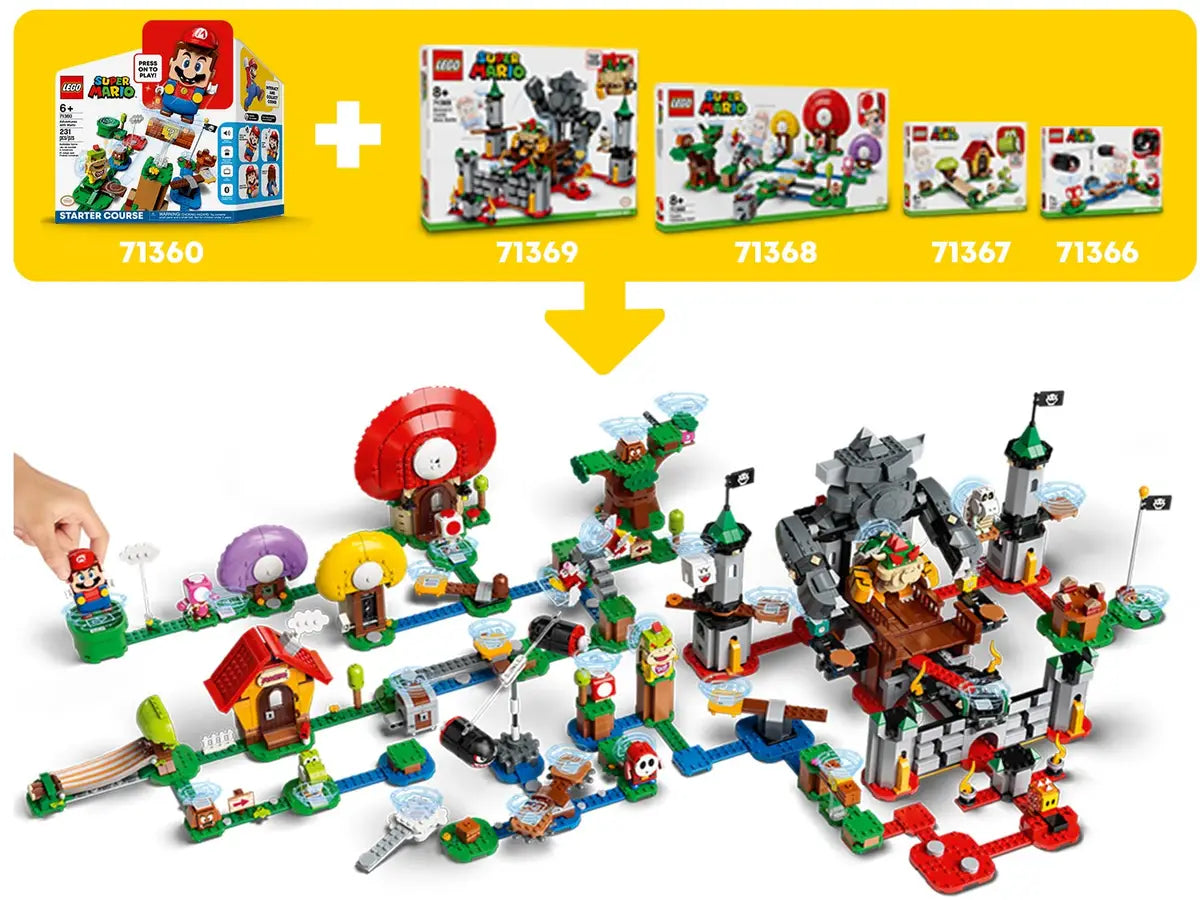 LEGO® Super Mario 71365 Piranha Plant Power Slide - Expansion Set Building Kit