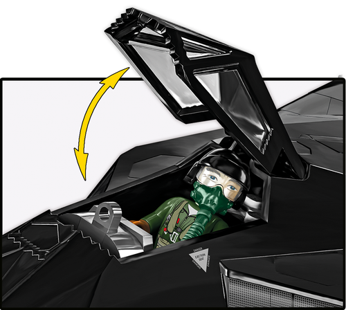 COBI™ F-117 Nighthawk Stealth Fighter: Set #5903