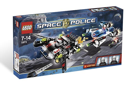 LEGO® Space Police 5973 Hyperspeed Pursuit Building Kit