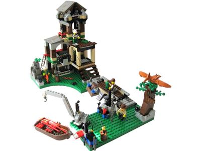 LEGO® Adventurers 5987 - Dino Research Compound Preowned Building Kit