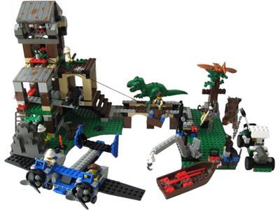LEGO® Adventurers 5987 - Dino Research Compound Preowned Building Kit