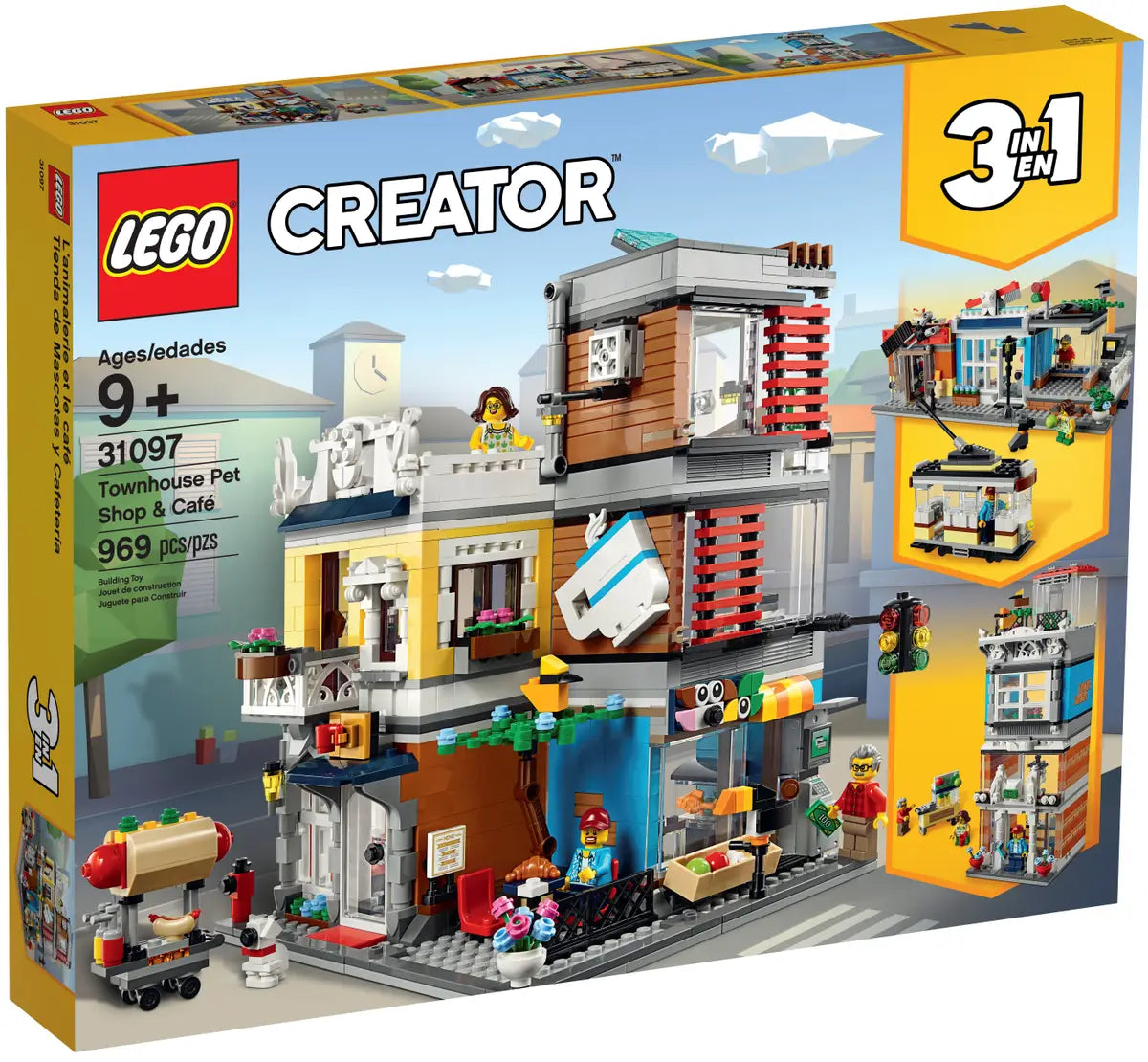 LEGO® Creator 31097 Townhouse Pet Building Kit