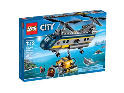 LEGO® Town 60093 Deep Sea Helicopter Building Kit