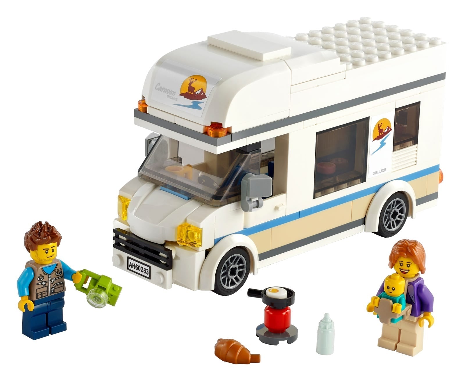 LEGO® City 60283 Holiday Camper Van Building Kit