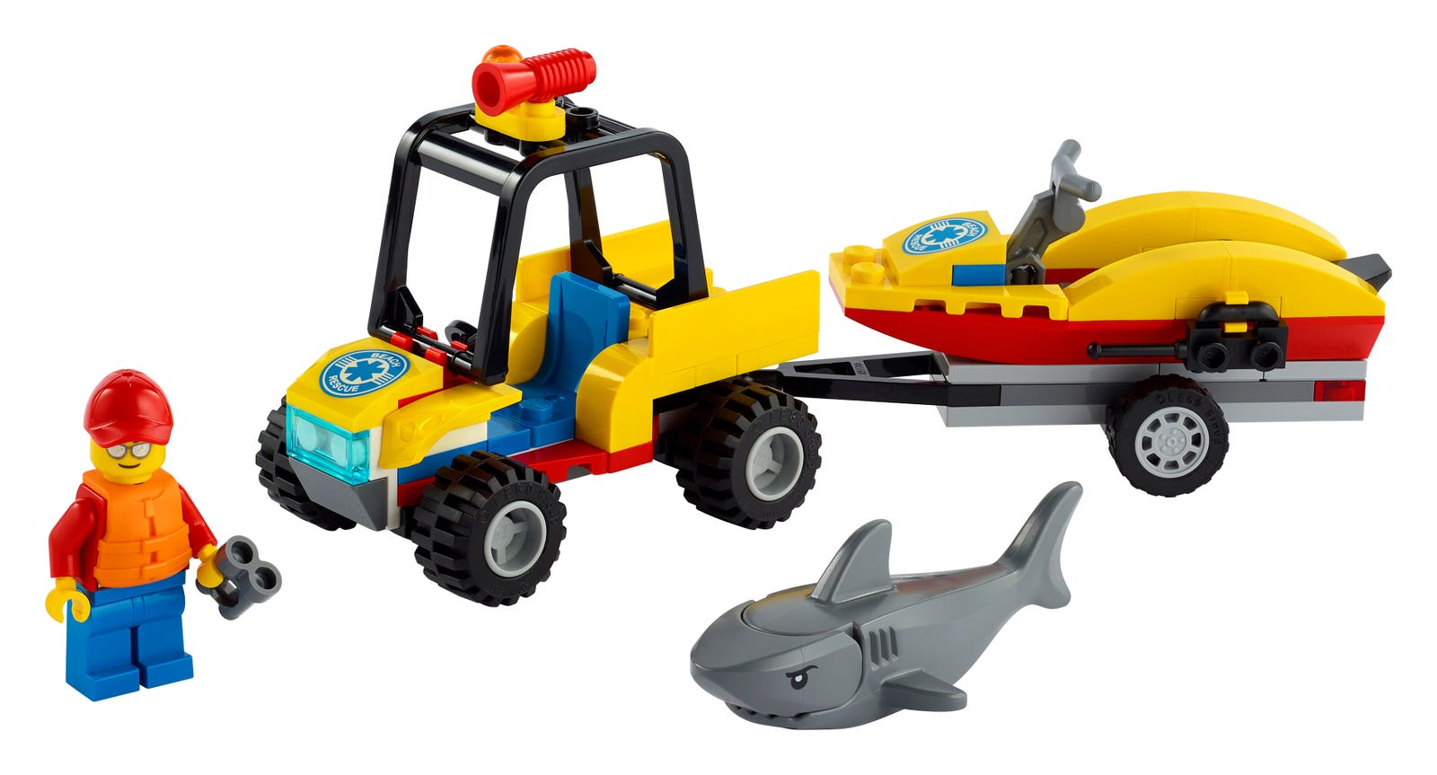 LEGO® City 60286 Beach Rescue ATV Building Kit
