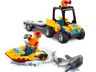 LEGO® City 60286 Beach Rescue ATV Building Kit
