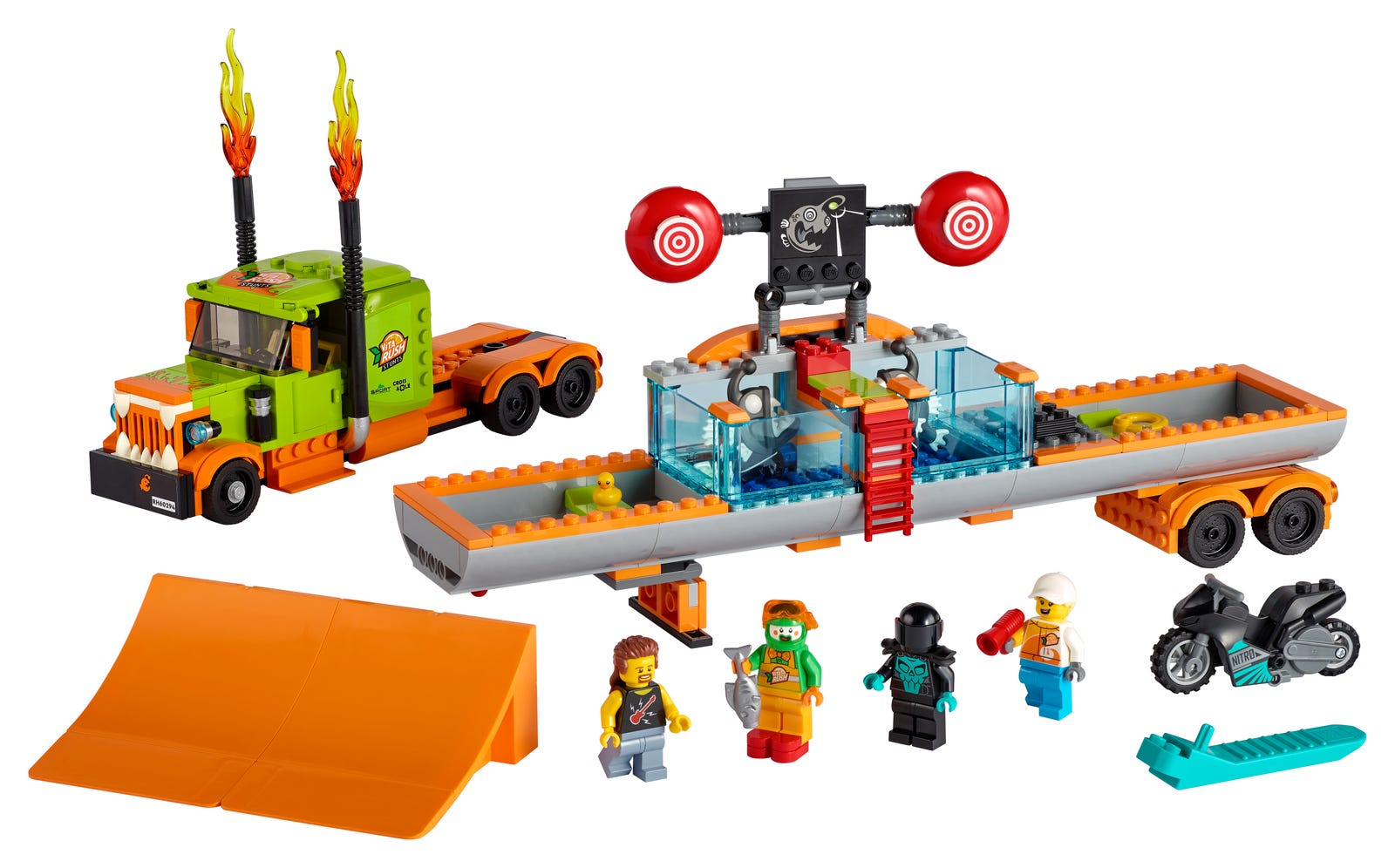 LEGO® City 60294 Stunt Show Truck Building Kit