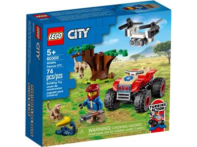 LEGO® City 60300 Wildlife Rescue ATV Building Kit