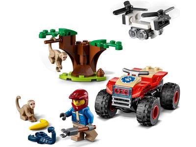 LEGO® City 60300 Wildlife Rescue ATV Building Kit