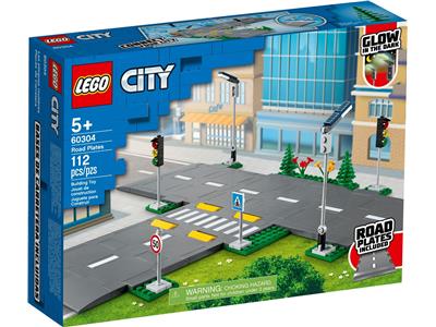 LEGO® City 60304 Road Plates Building Kit