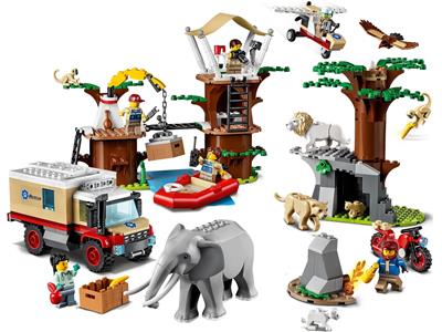 LEGO® Town 60307 - Wildlife Rescue Camp Preowned Building Kit