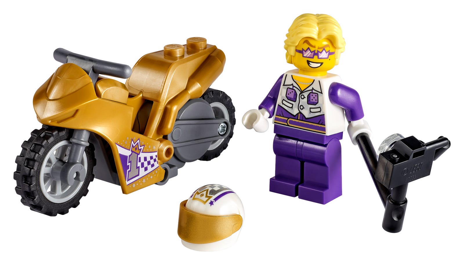 LEGO® City 60309 Stuntz Selfie Stunt Bike Building Kit