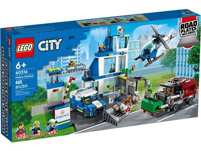 LEGO® City 60316 - Police Station Preowned Building Kit