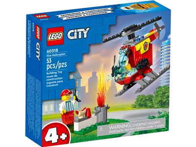 LEGO® City 60318 - Fire Helicopter Preowned Building Kit