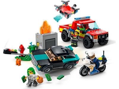 LEGO® City 60319 Fire Rescue & Police Chase Building Kit