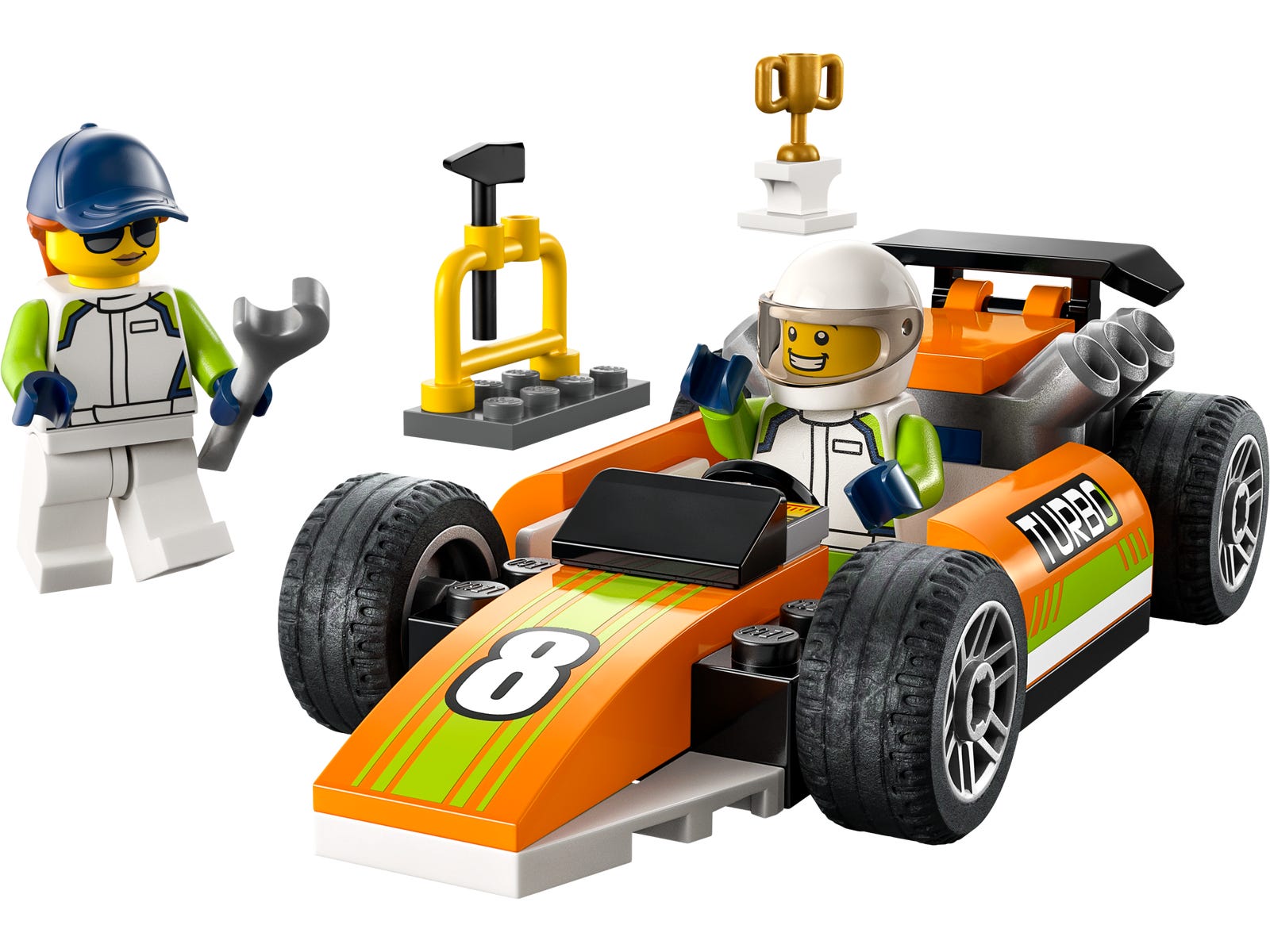 LEGO® City 60322 Race Car Building Kit
