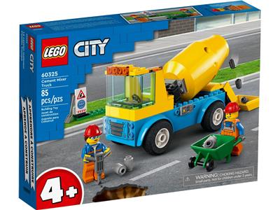 LEGO® Town 60325 - Cement Mixer Truck Preowned Building Kit
