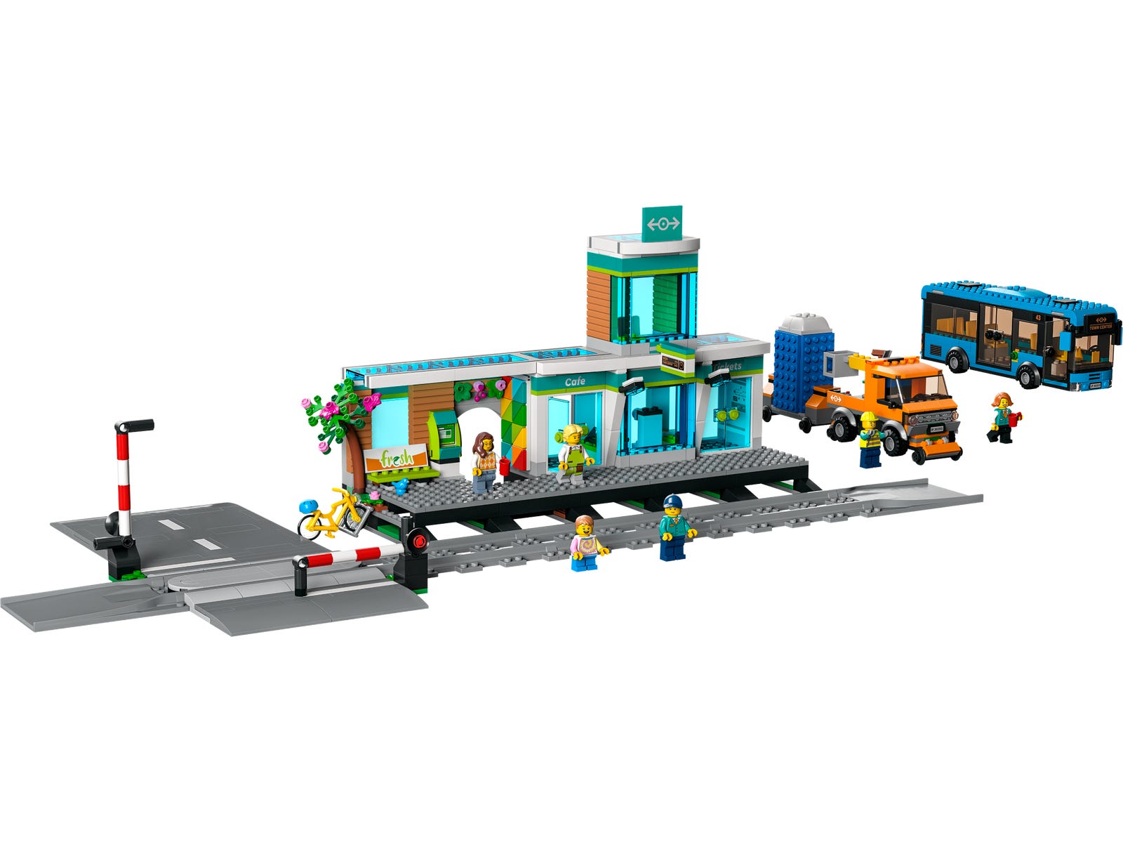 LEGO® Train 60335 Train Station Building Kit