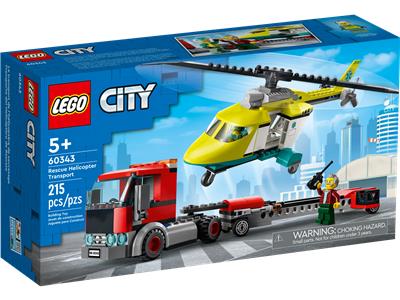 LEGO® Town 60343-1 Rescue Helicopter Transport