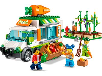 LEGO® Town 60345 Farmers Market Van Building Kit