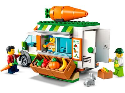 LEGO® Town 60345 Farmers Market Van Building Kit