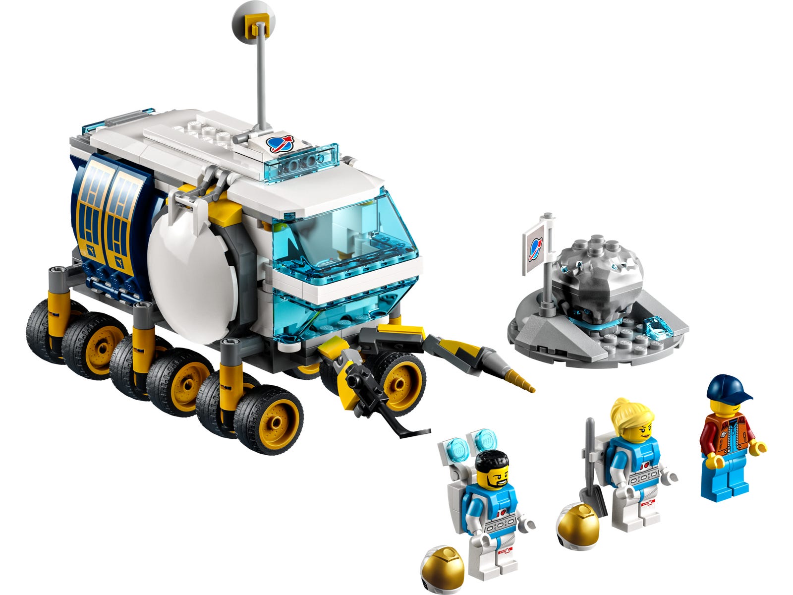 LEGO® City 60348 Lunar Roving Vehicle Building Kit