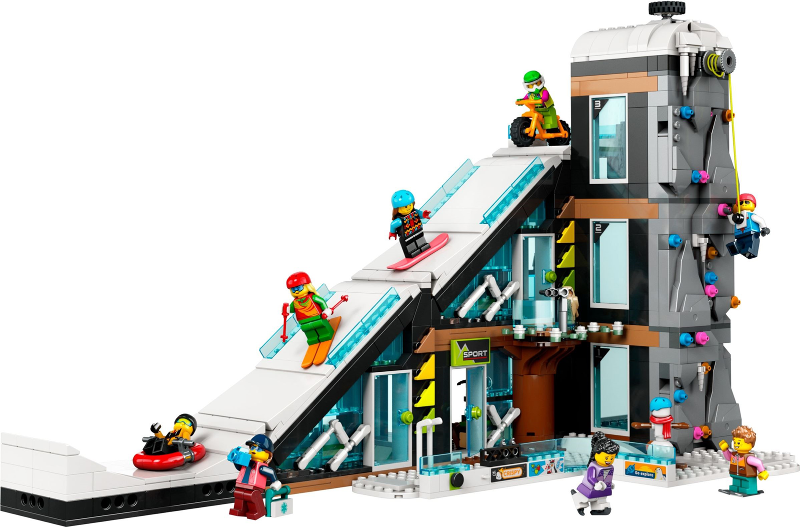 LEGO® Town 60366 Ski and Climbing Center Building Kit