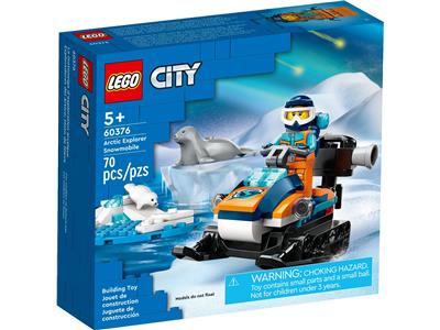 LEGO® Town 60376 Arctic Explorer Snowmobile Building Kit