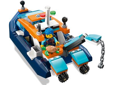 LEGO® Town 60377 Explorer Diving Boat Building Kit