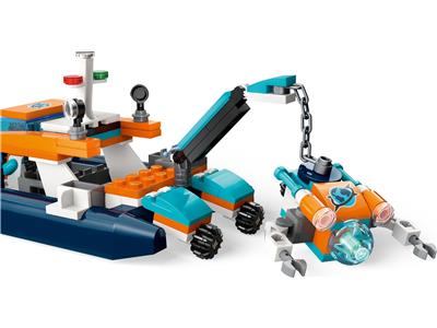 LEGO® Town 60377 Explorer Diving Boat Building Kit