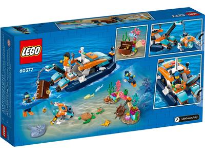 LEGO® Town 60377 Explorer Diving Boat Building Kit