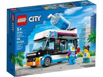 LEGO® Town 60384 Penguin Slushy Van Building Kit