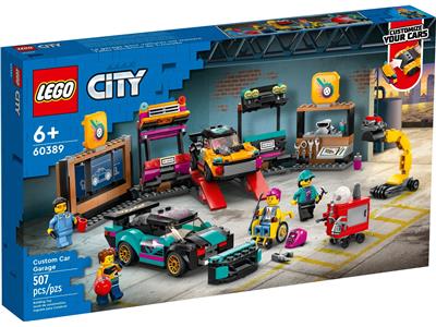 LEGO® Town 60389 - Custom Car Garage Preowned Building Kit