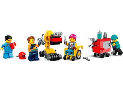 LEGO® Town 60389 - Custom Car Garage Preowned Building Kit