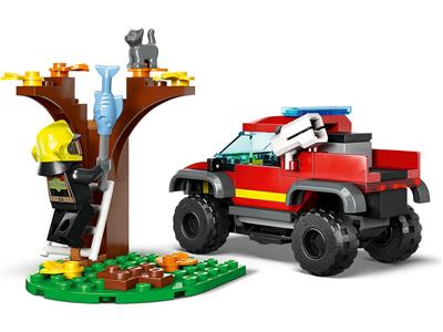 LEGO® Town 60393 4x4 Fire Truck Rescue Building Kit