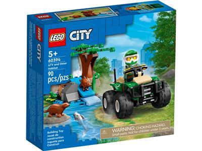 LEGO® Town 60394 - ATV and Otter Habitat Preowned Building Kit
