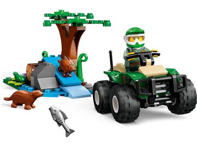 LEGO® Town 60394 - ATV and Otter Habitat Preowned Building Kit
