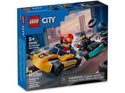 LEGO® Town 60400 Go-Karts and Race Drivers Building Kit