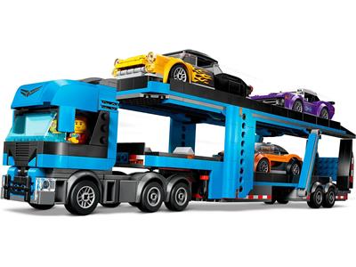 LEGO® City 60408 Car Transporter Truck with Sports Cars Building Kit